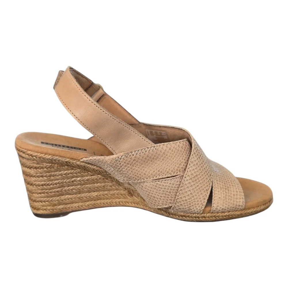 Clarks Lafley Krissy Ankle Strap Wedge Sandals Women's, Size 7.5 - Picture 7 of 8